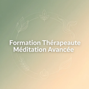 Formation Thérapeute Méditation Avancée